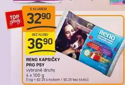 Flop RENO KAPSIČKY PRO PSY vybrané druhy 4 x 100 g nabídka