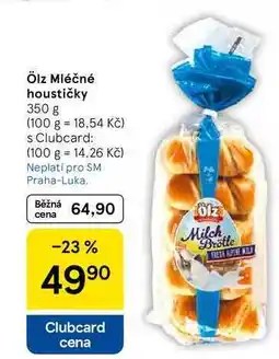 Tesco Ölz Mléčné houstičky, 350 g nabídka