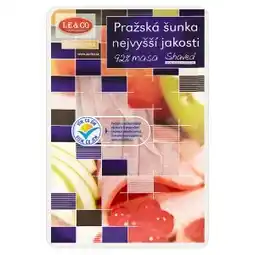 Tesco Le & Co Shaved Pražská šunka nejvyšší jakosti 100g nabídka