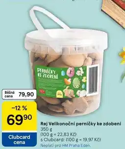 Tesco Rej Velikonoční perníčky ke zdobení, 350 g nabídka