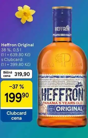 Tesco Heffron Original 38 %, 0,5 l nabídka