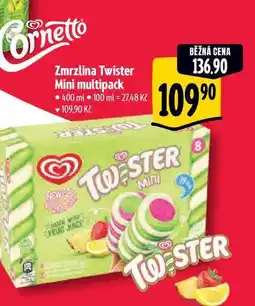 Albert Zmrzlina Twister Mini multipack 400 ml nabídka