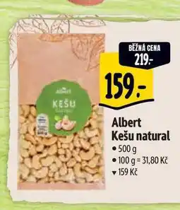 Albert Albert Kešu natural 500 g nabídka