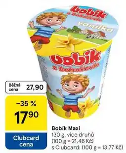 Tesco Bobík Maxi, 130 g, více druhů nabídka