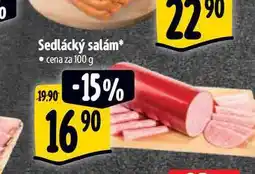 Albert Sedlácký salám 100 g nabídka