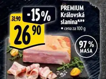 Albert PREMIUM Královská slanina 100 g nabídka