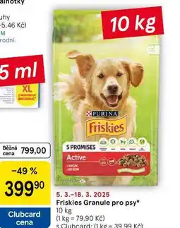 Tesco Friskies Granule pro psy, 10 kg nabídka