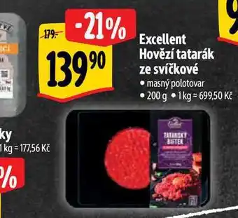 Albert Excellent Hovězí tatarák ze svíčkové 200 g nabídka