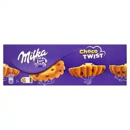 Tesco Milka Lila Stix sušenky máčené v mléčné čokoládě z alpského mléka 112g nabídka