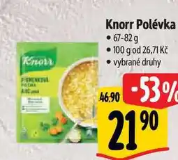 Albert Knorr Polévka 67-82g nabídka