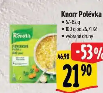 Albert Knorr Polévka 67-82g nabídka