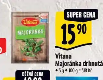 Albert Vitana Majoránka drhnutá 5 g nabídka