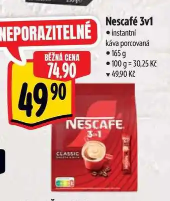 Albert Nescafé 3v1 165 g nabídka