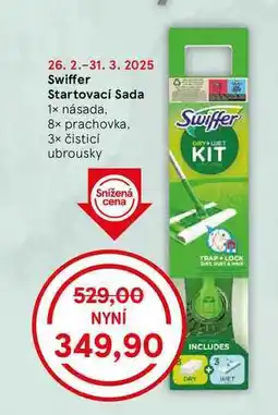 Tesco Swiffer Startovací Sada, 1x násada, 8x prachovka, 3x čisticí ubrousky nabídka