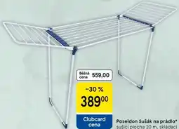 Tesco Poseidon Sušák na prádlo sušicí plocha 20 m, skládací nabídka