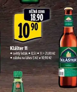 Albert Klášter 11 0,5 l nabídka