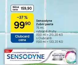 Tesco Sensodyne Zubní pasta, 75 ml nabídka