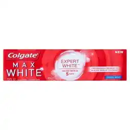 Tesco Colgate Max White Zubní pasta 75ml, vybrané druhy nabídka