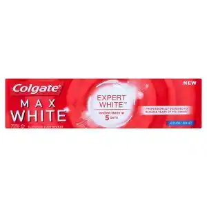 Tesco Colgate Max White Zubní pasta 75ml, vybrané druhy nabídka