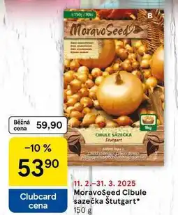 MoravoSeed Cibule sazečka Štutgart, 150 g