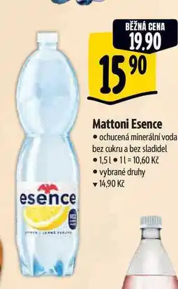 Albert Mattoni Esence 1,5 l nabídka