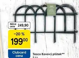 Tesco Tesco Kovový plůtek, 8 ks nabídka