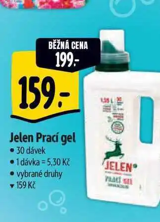 Albert Jelen Prací gel 30 dávek nabídka