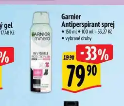 Albert Garnier Antiperspirant sprej 150 ml nabídka