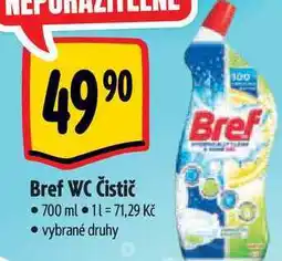 Albert Bref WC Čistič 700 ml nabídka