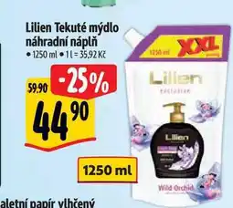 Albert Lilien Tekuté mýdlo náhradní náplň 1250 ml nabídka