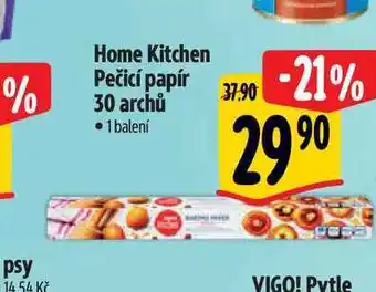 Albert Home Kitchen Pečicí papír 30 archů nabídka