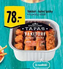 Albert Yakitori - kuřecí špízky 115 g nabídka