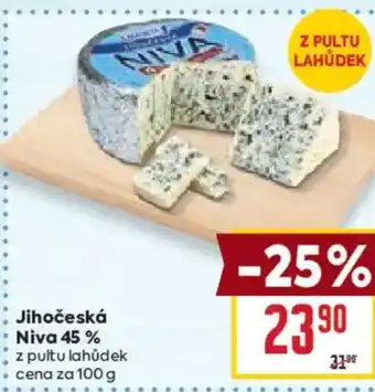 Billa Jihočeská Niva 45 % nabídka