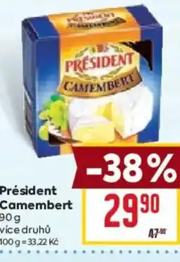 Billa Président Camembert nabídka