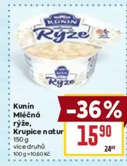 Billa Kunín Mléčná rýže, Krupice natur nabídka