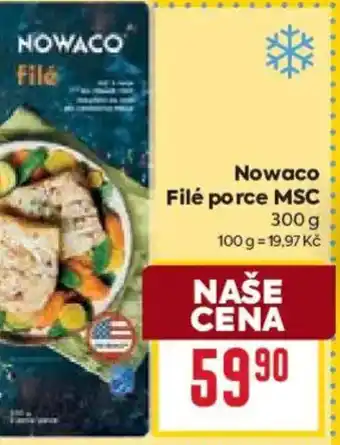 Billa NOWACO Filé porce MSC nabídka