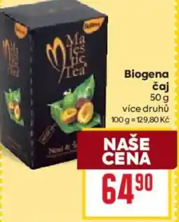 Billa Biogena čaj nabídka