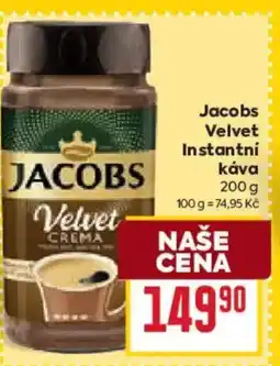 Billa Jacobs Velvet Instantní Κάνα nabídka