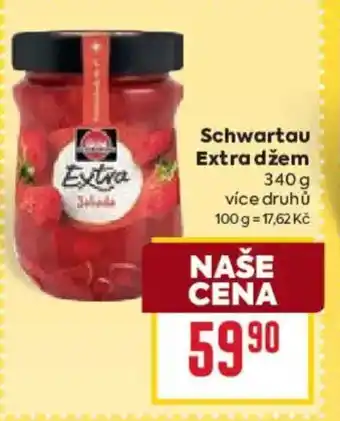 Billa Schwartau Extra džem nabídka