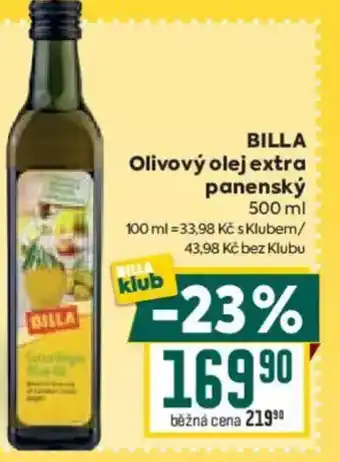 Billa BILLA Olivový olej extra panenský nabídka