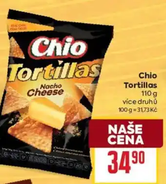 Billa Chio Tortillas nabídka