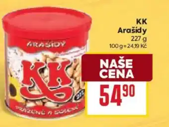 Billa KK Arašídy nabídka