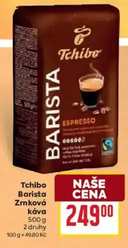 Billa Tchibo Barista Zrnková Κάνα nabídka