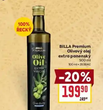 Billa BILLA Premium Olivový olej extra panenský nabídka