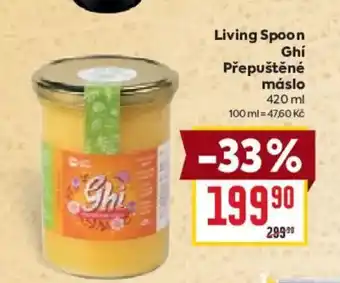 Billa Living Spoon Ghí Přepuštěné máslo nabídka