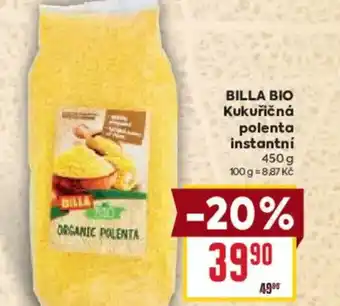 Billa BILLA BIO Kukuřičná polenta instantní nabídka