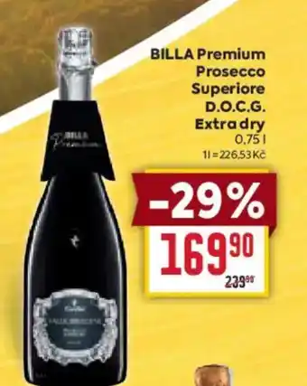 Billa BILLA Premium Prosecco Superiore D.O.C.G. Extra dry nabídka