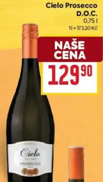 Billa Cielo Prosecco D.O.C nabídka