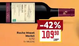 Billa Roche Mazet Merlot nabídka