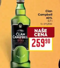 Billa Clan Campbell 40% nabídka